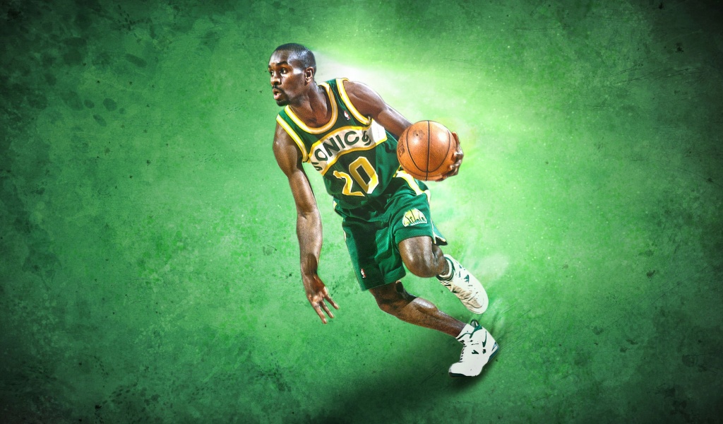 Gary Payton Sonics Legend