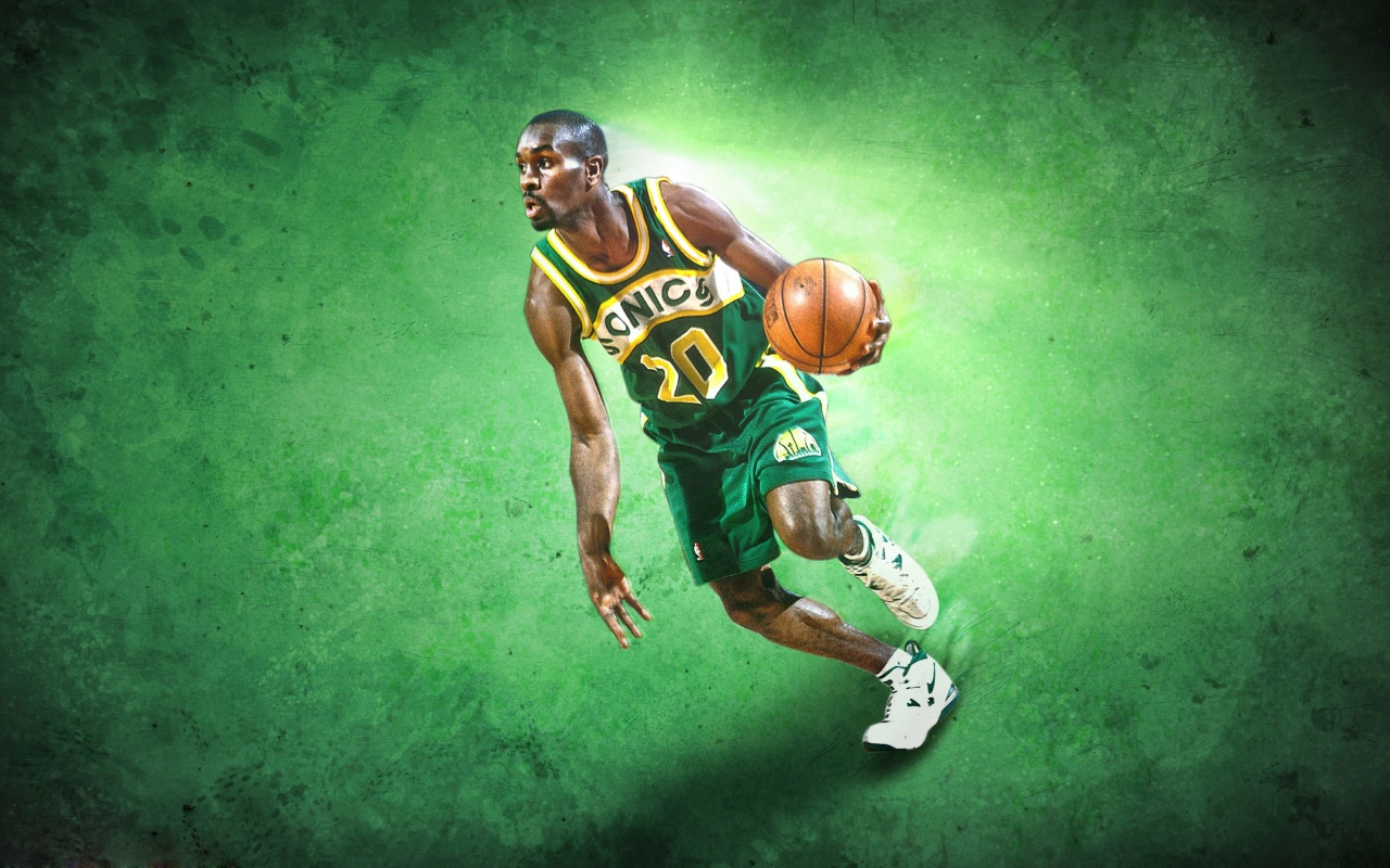 Gary Payton Sonics Legend