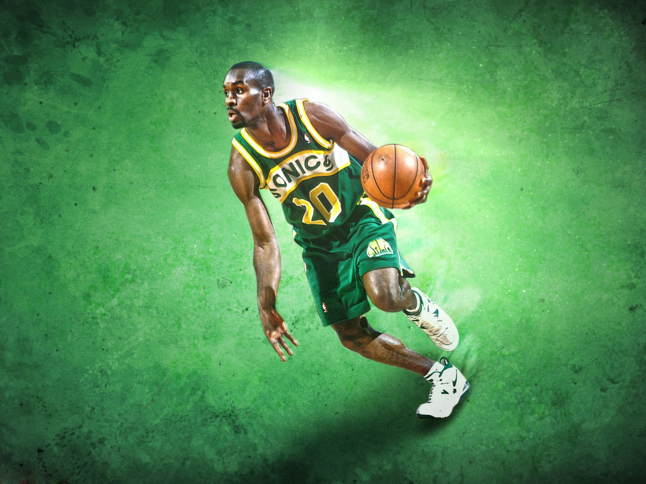 Gary Payton Sonics Legend