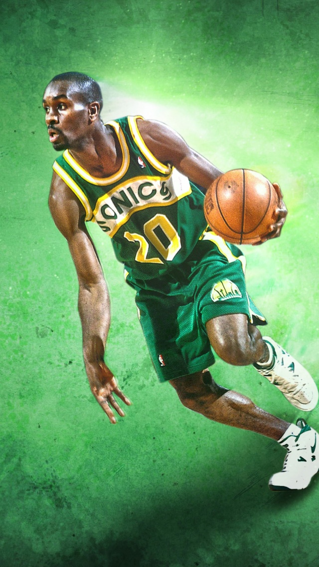 Gary Payton Sonics Legend