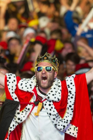 Germans Celebrate Win World Cup 2014