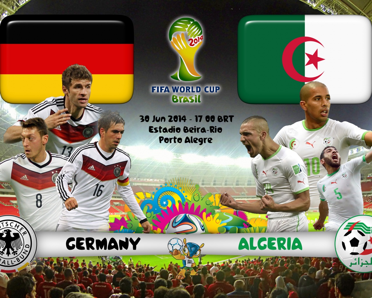 Germany Vs Algeria World Cup 2014