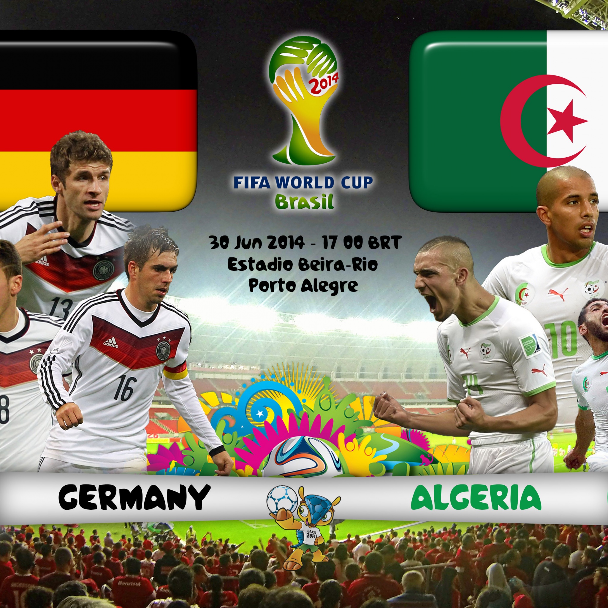 Germany Vs Algeria World Cup 2014