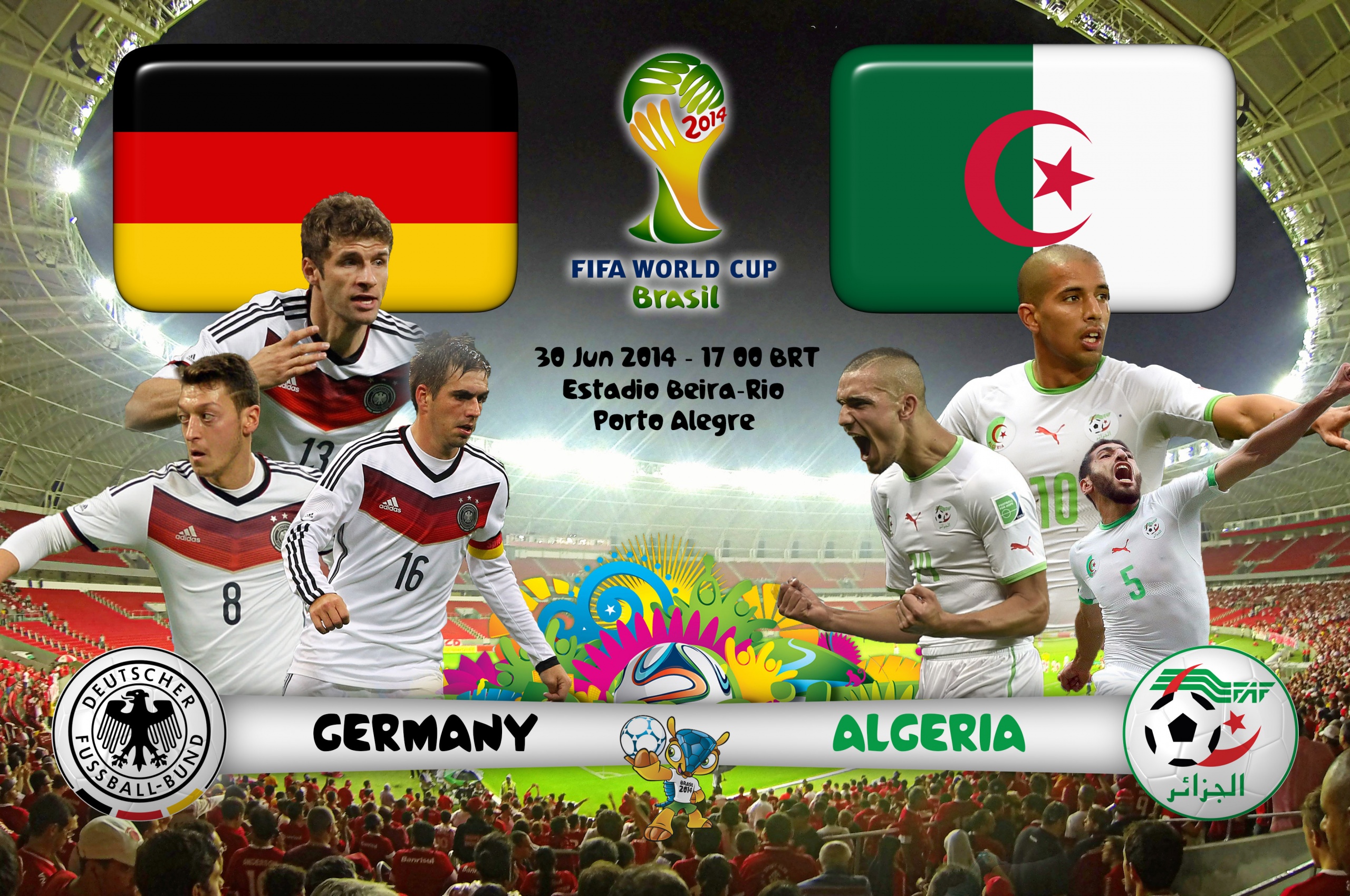 Germany Vs Algeria World Cup 2014