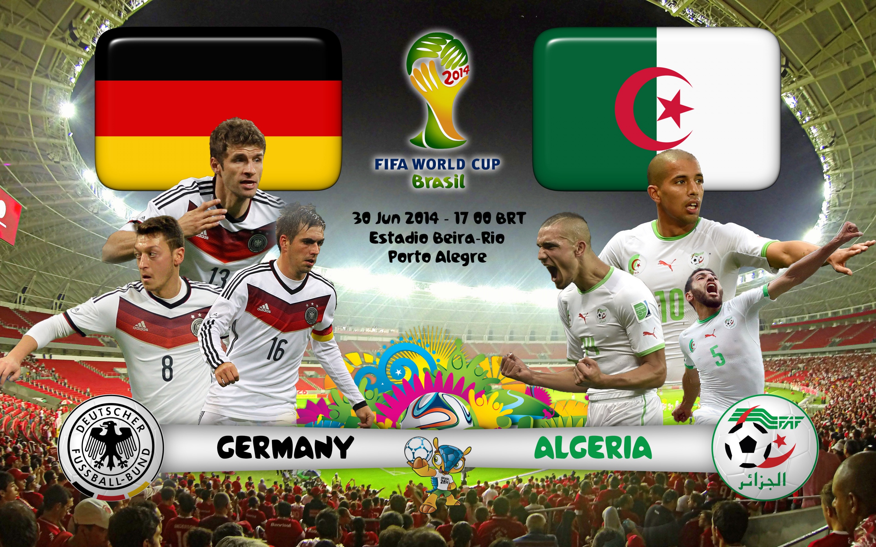 Germany Vs Algeria World Cup 2014