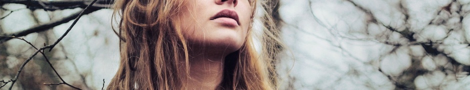 Girl Blond Dead Trees