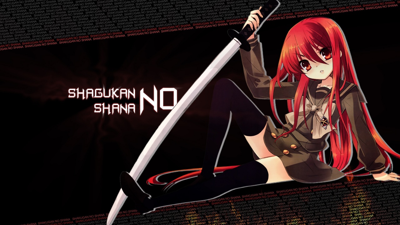 Girl Sword Shakugan No Shana Katana