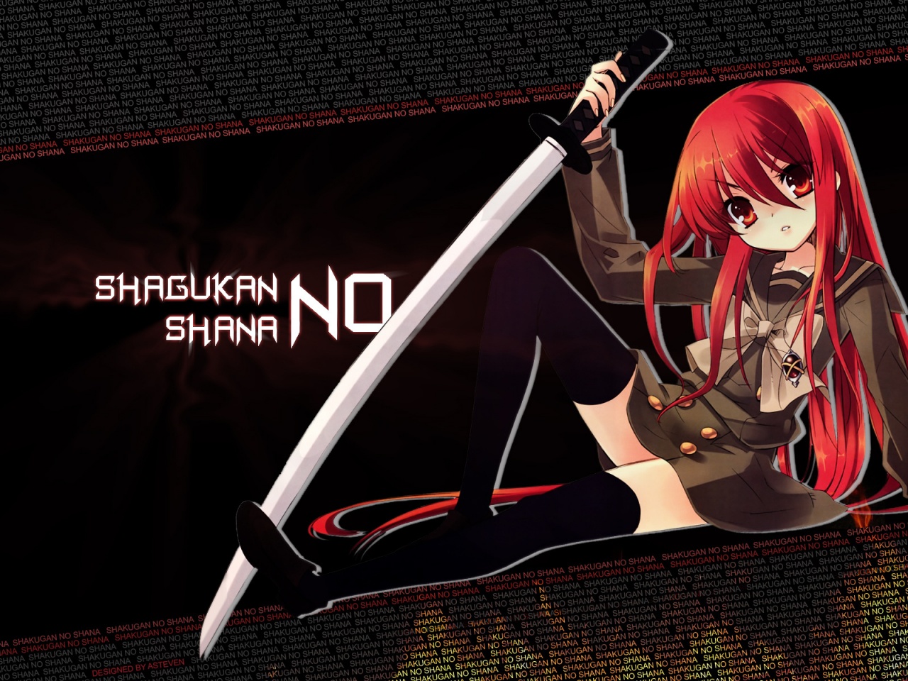 Girl Sword Shakugan No Shana Katana