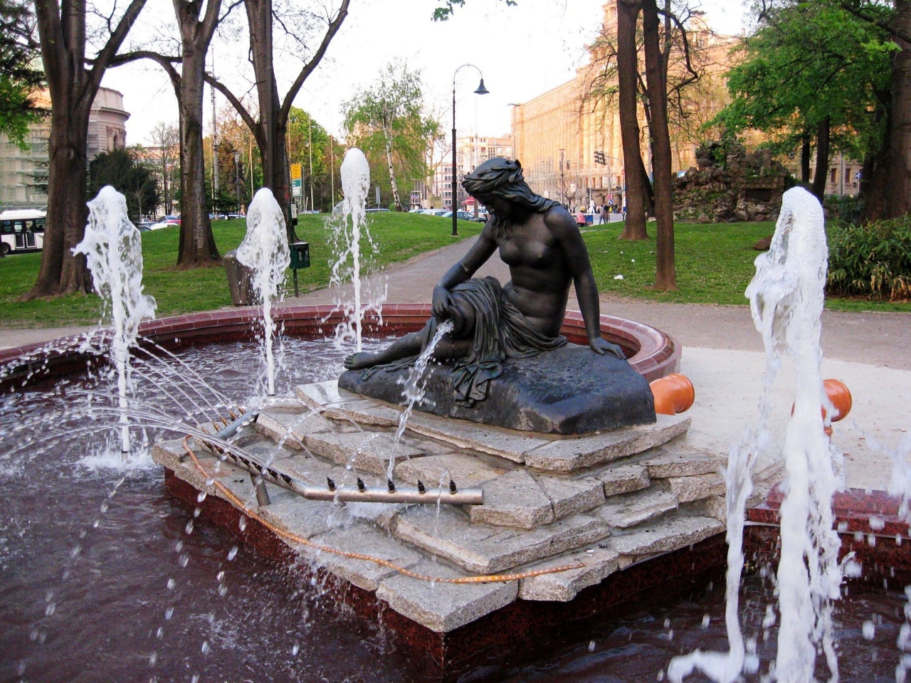 Girl With Jug Belgrade Central Serbia Serbia