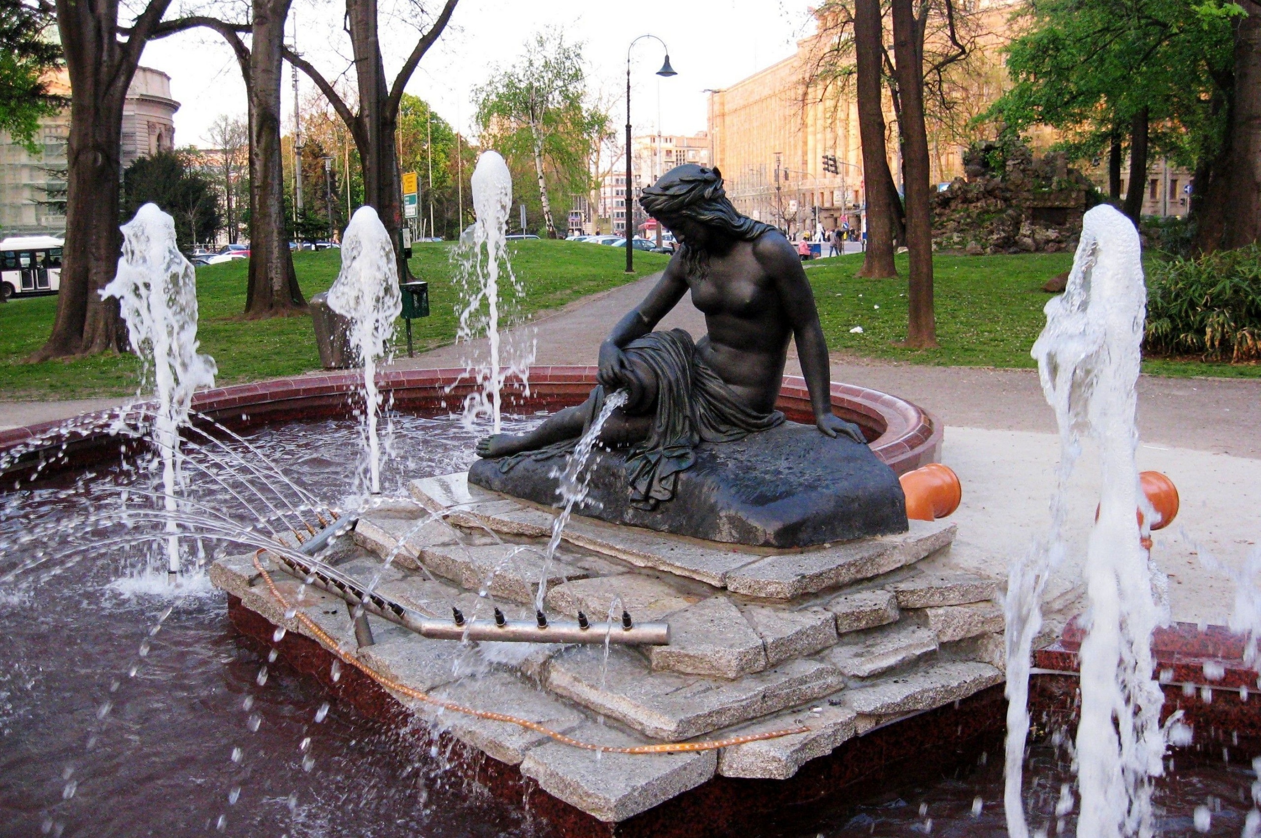 Girl With Jug Belgrade Central Serbia Serbia