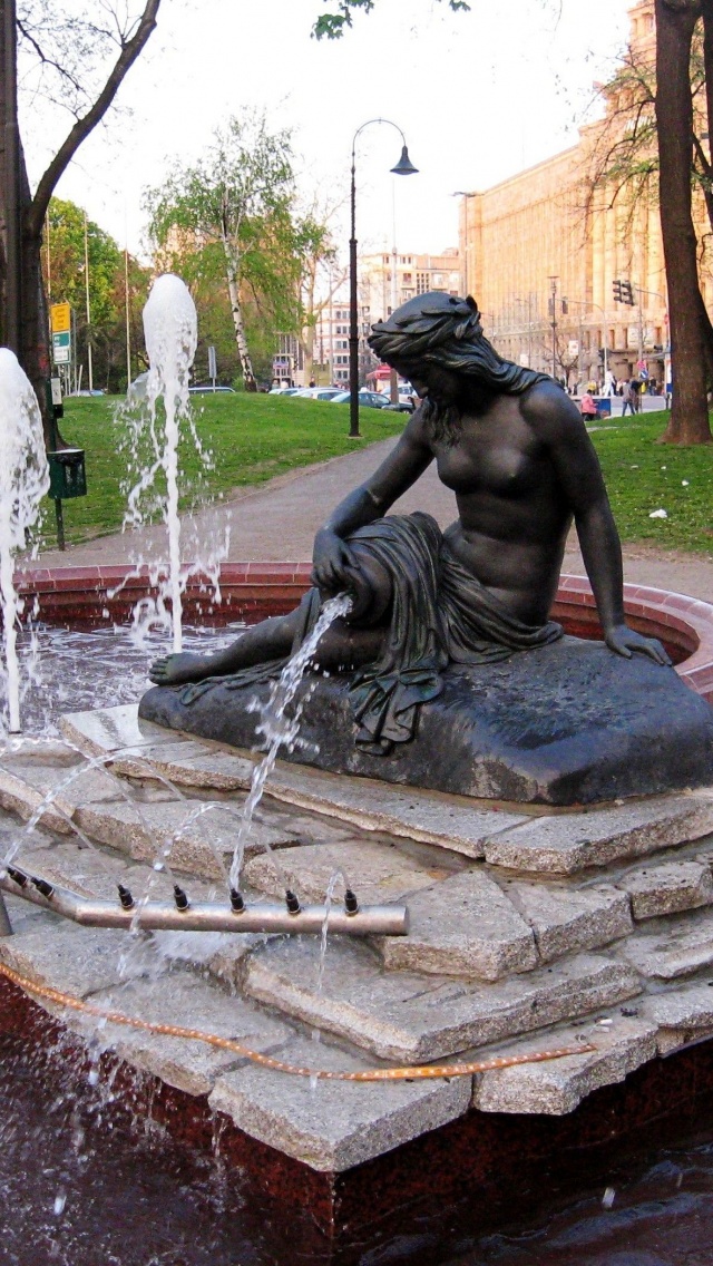 Girl With Jug Belgrade Central Serbia Serbia