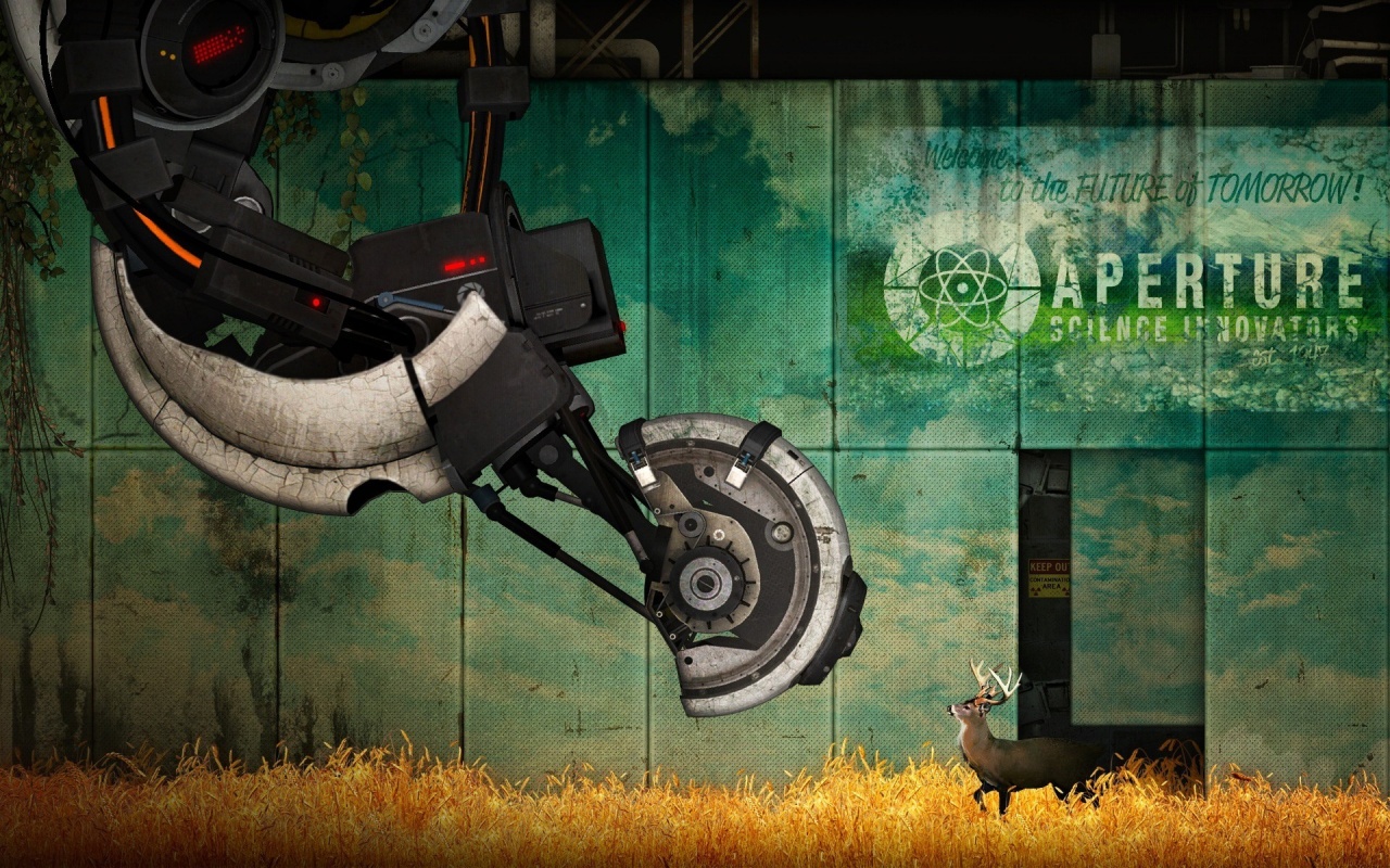 Glados Portal 2 Deer Openness Innovative Science