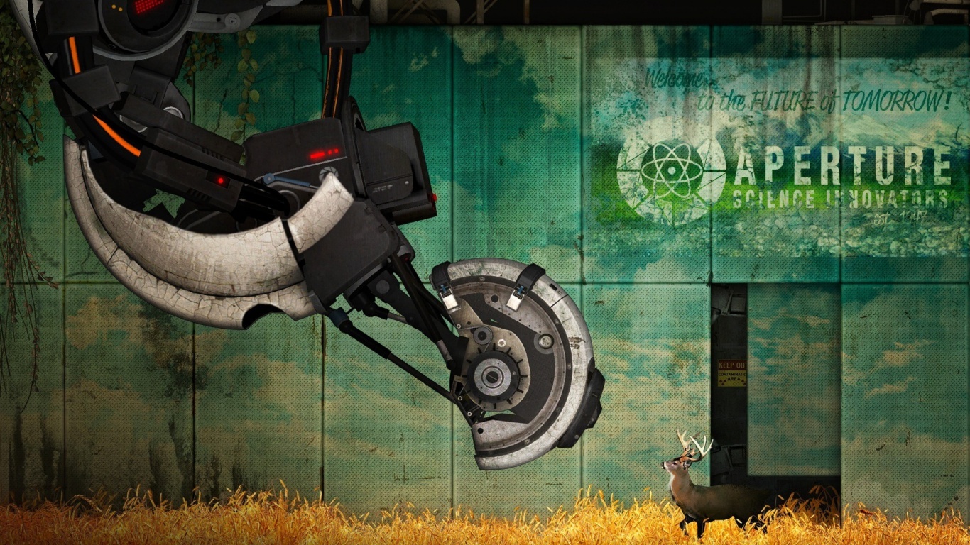 Glados Portal 2 Deer Openness Innovative Science