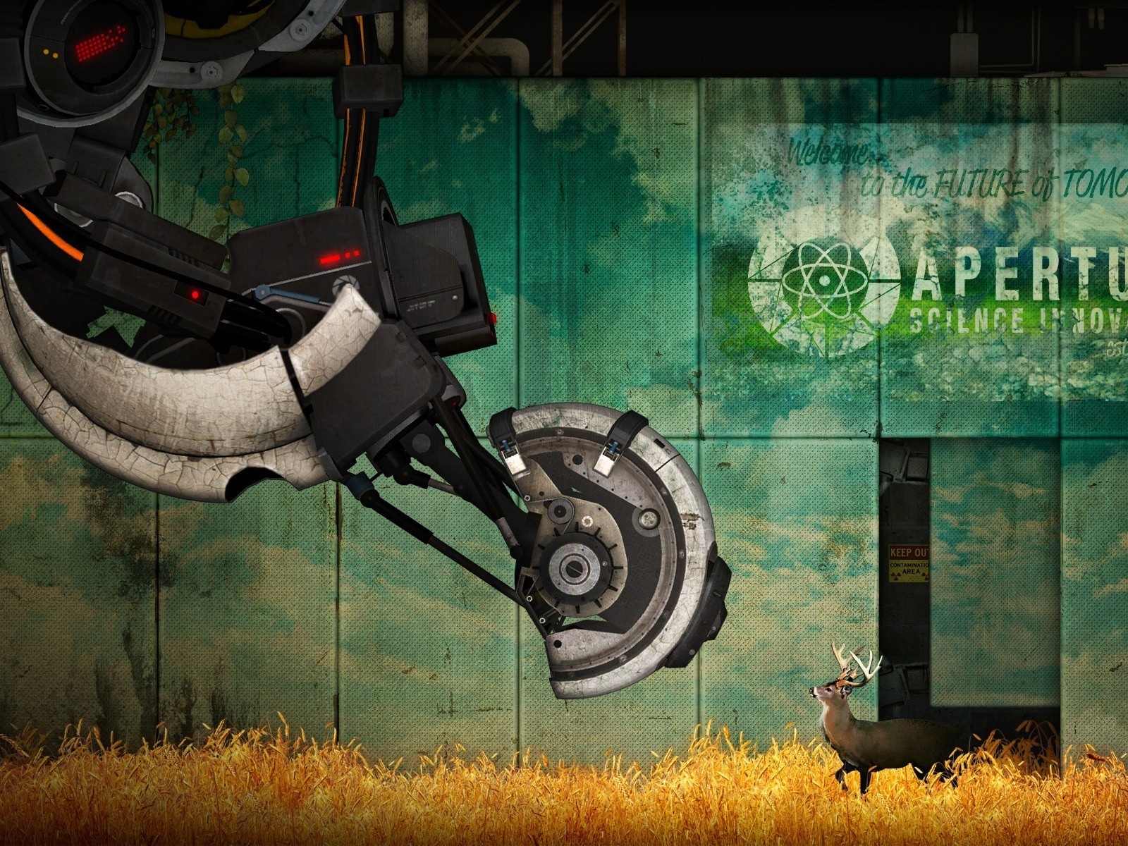 Glados Portal 2 Deer Openness Innovative Science