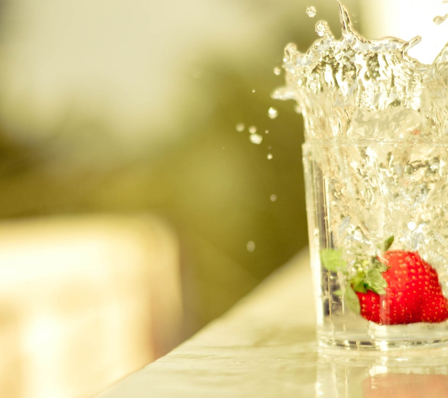 Glass Of Water Splash