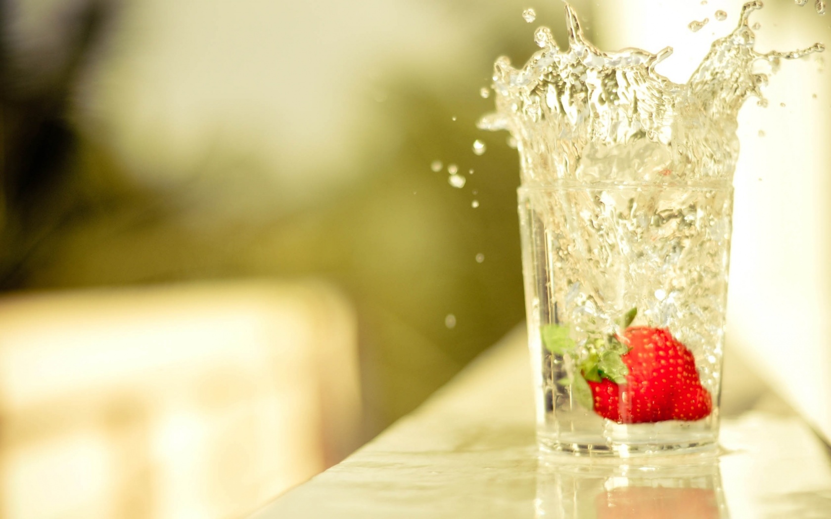 Glass Of Water Splash