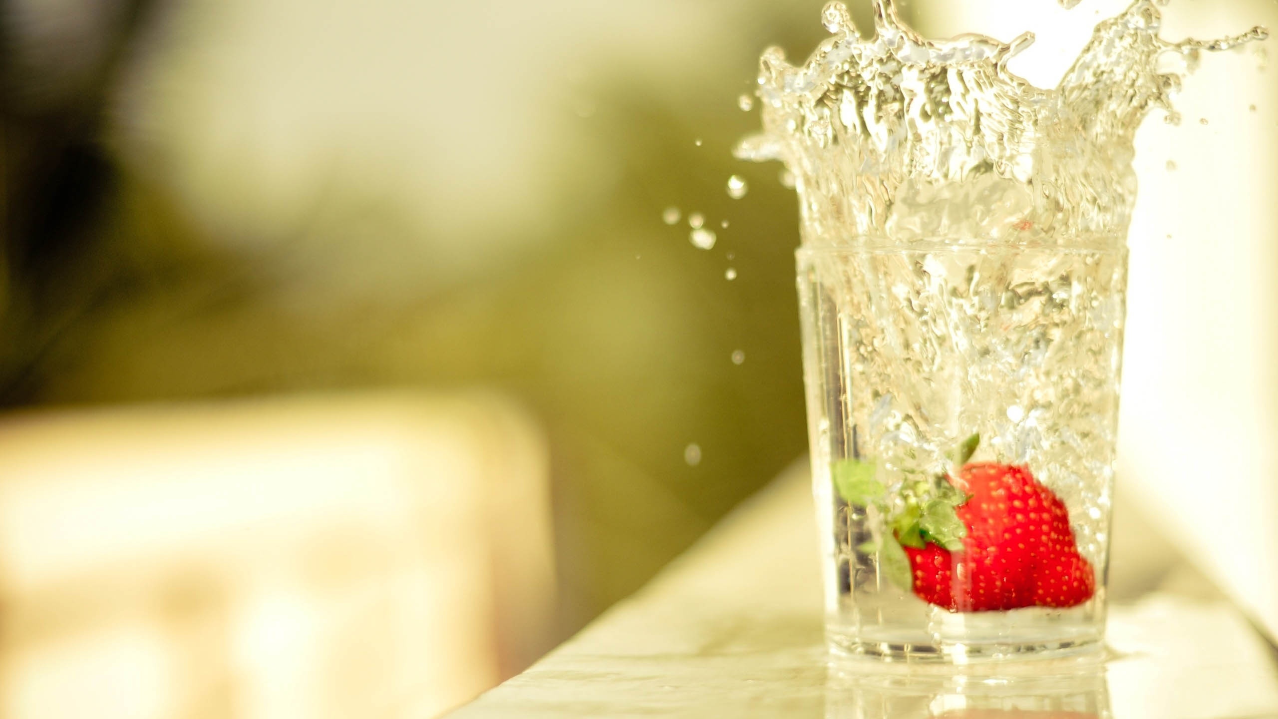 Glass Of Water Splash