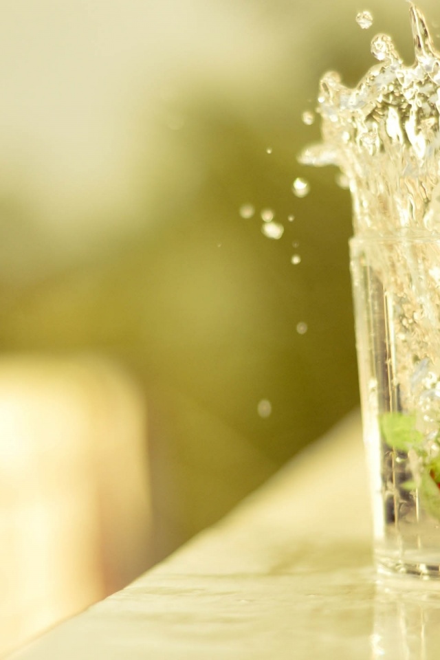 Glass Of Water Splash