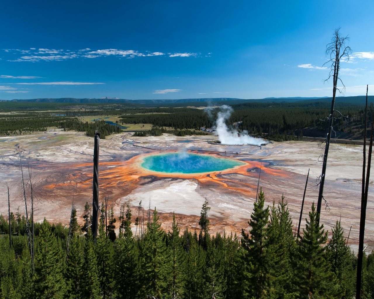 Grand Prismatic Spring - Yellowstone