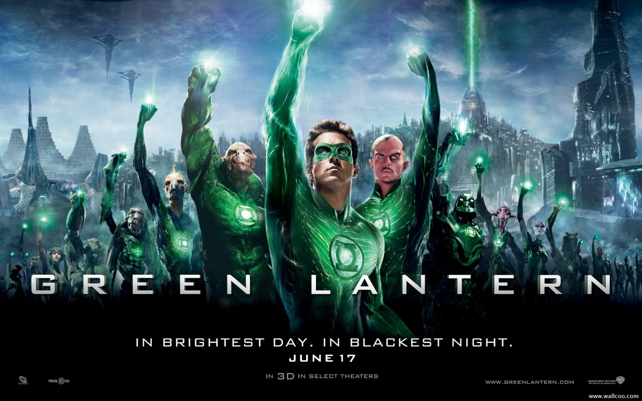 Green Lantern Movie Wallpaper Fists