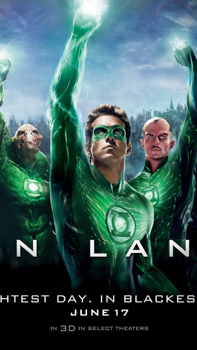 Green Lantern Movie Wallpaper Fists