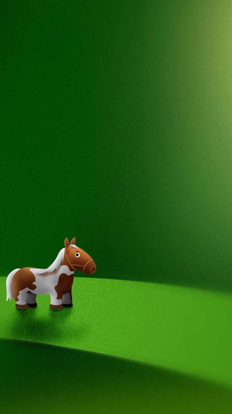 Green Leaf Pony Horse Micro