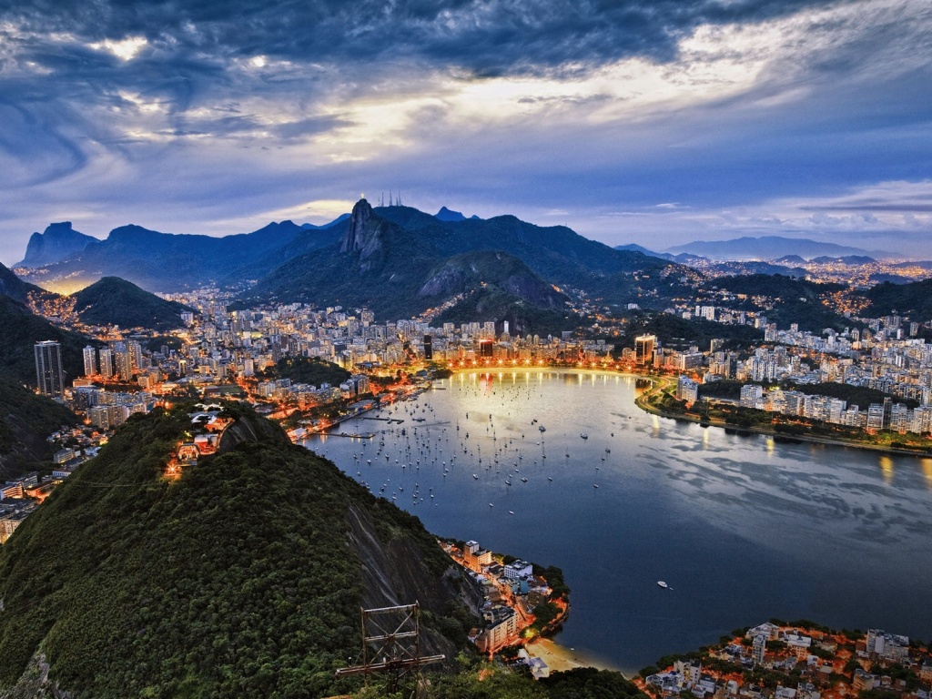 Guanabara Bay Rio De Janeiro Brazil