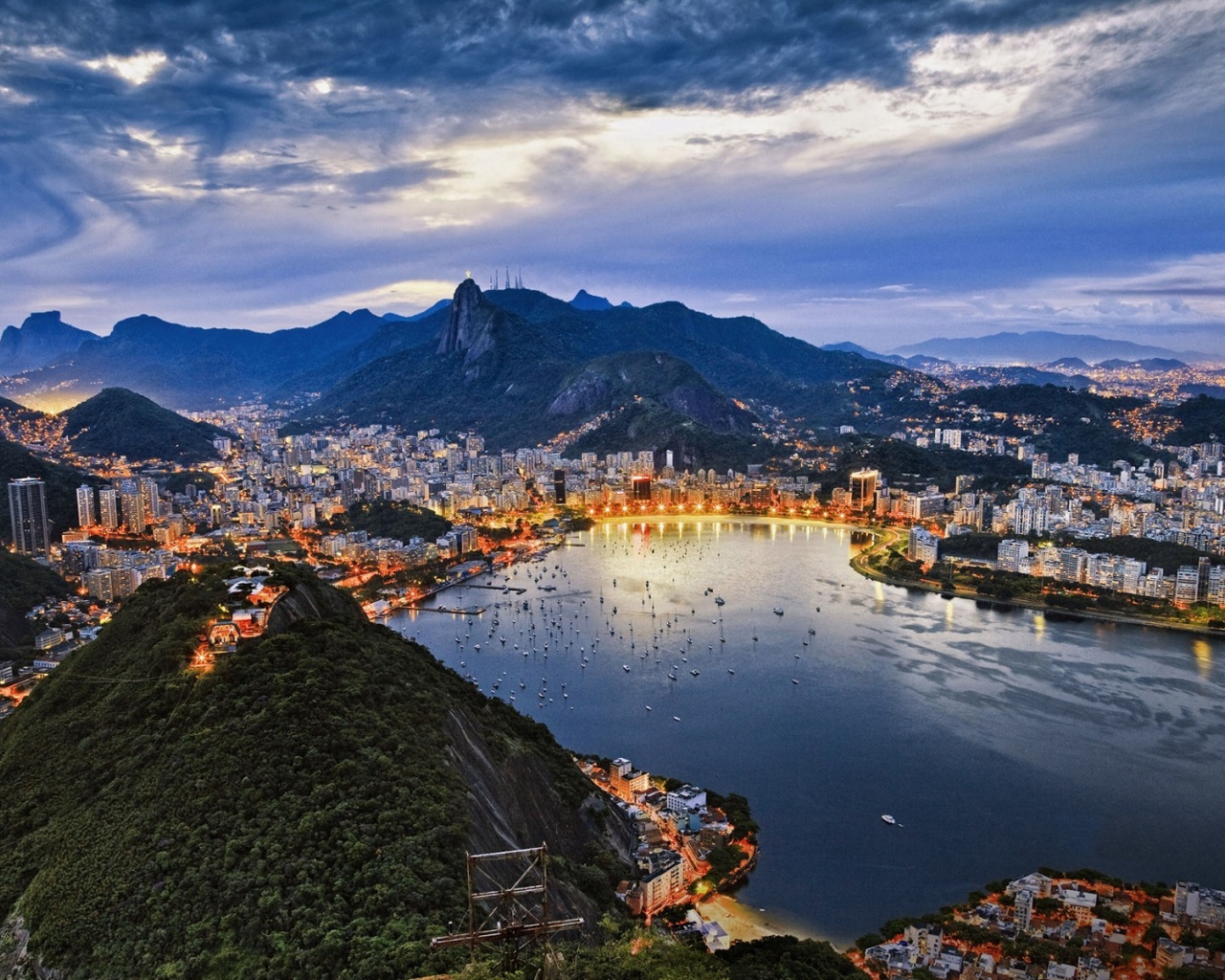 Guanabara Bay Rio De Janeiro Brazil