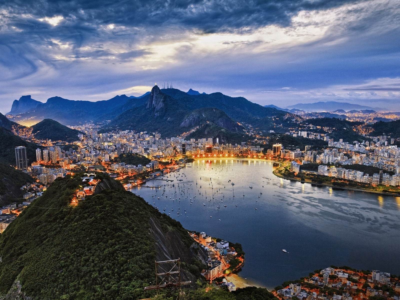 Guanabara Bay Rio De Janeiro Brazil