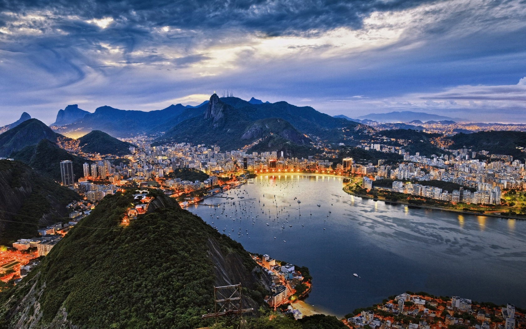 Guanabara Bay Rio De Janeiro Brazil