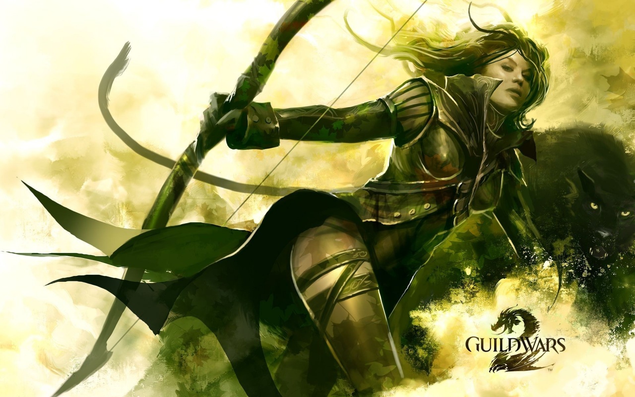 Guild Wars 2 Girl Archers