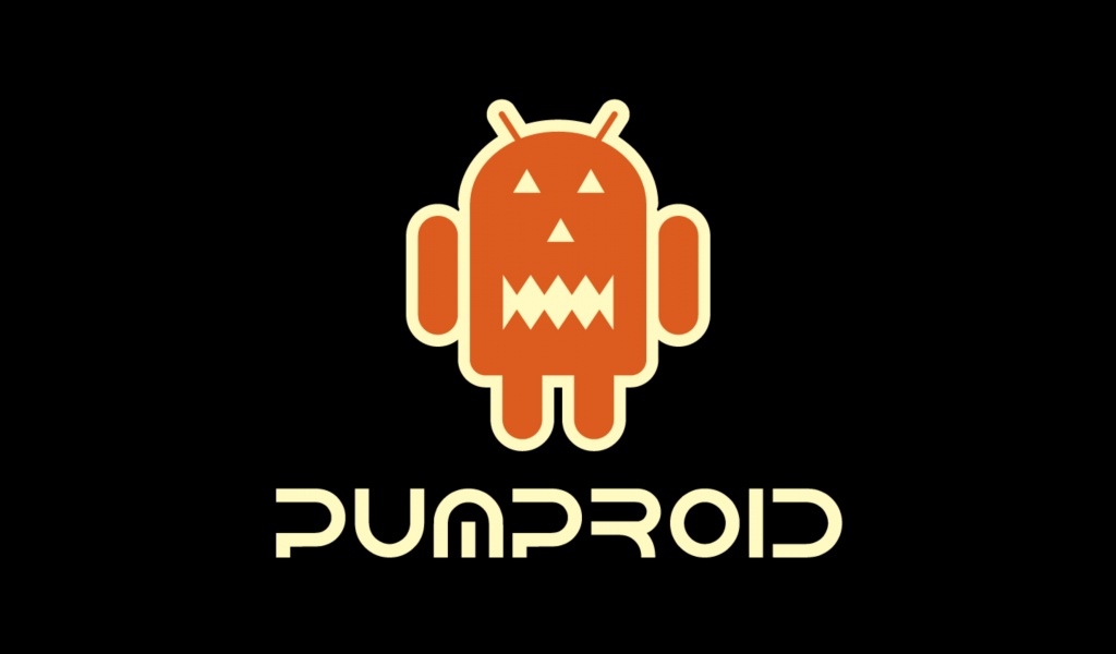 Halloween Android Logo