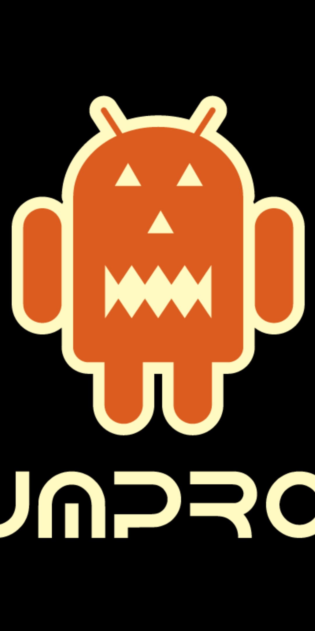 Halloween Android Logo