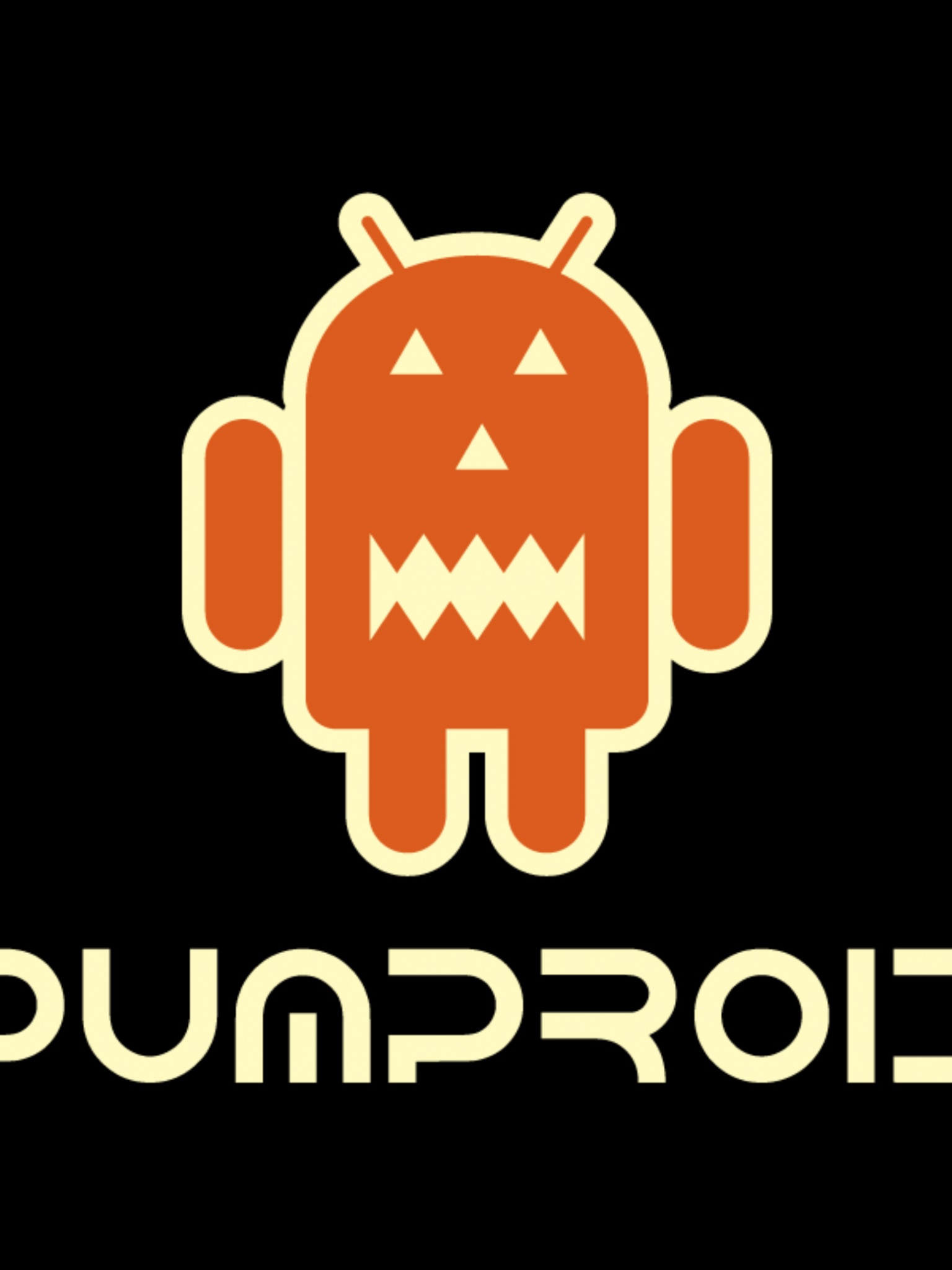 Halloween Android Logo