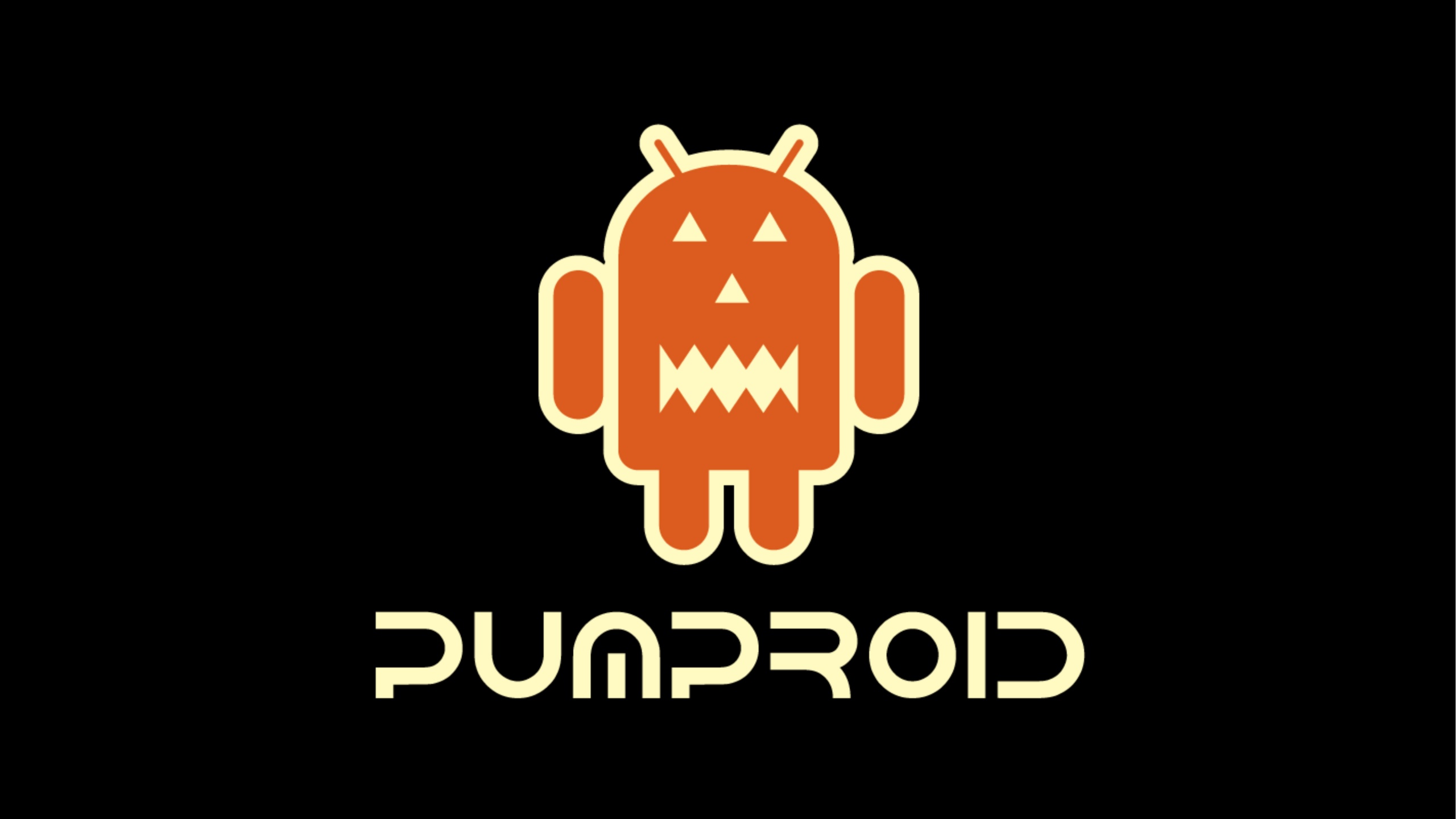 Halloween Android Logo