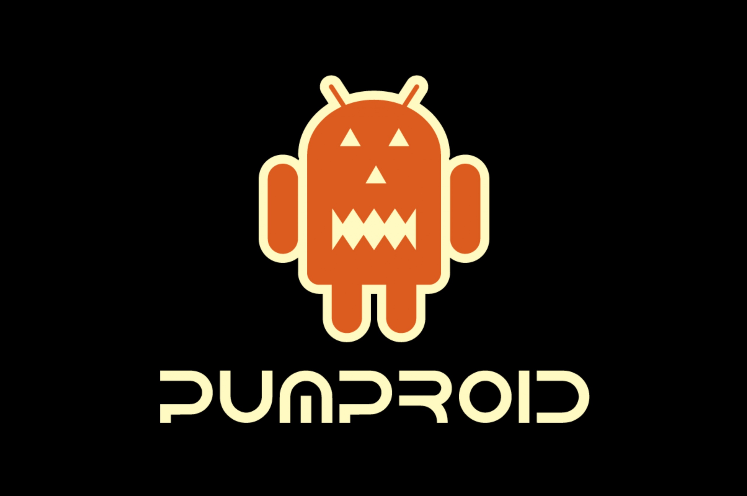 Halloween Android Logo