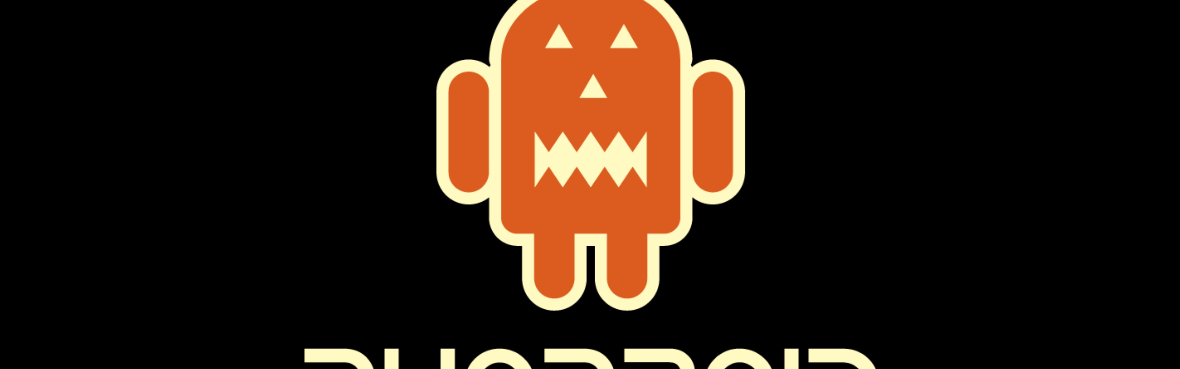 Halloween Android Logo