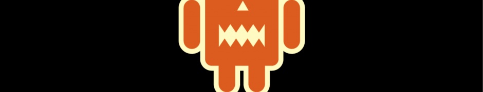 Halloween Android Logo