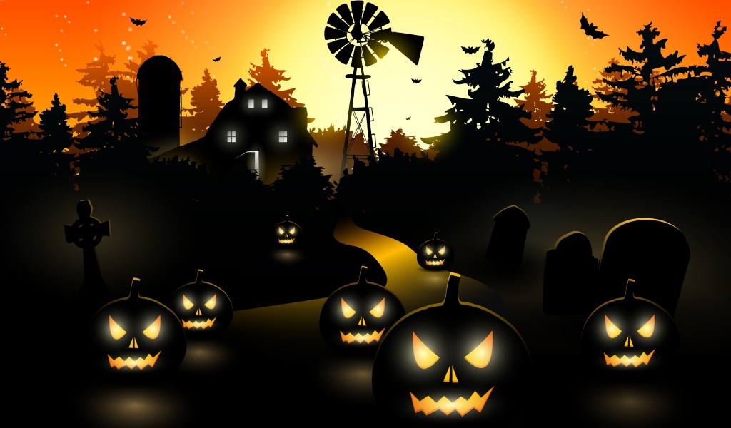 Halloween In Village