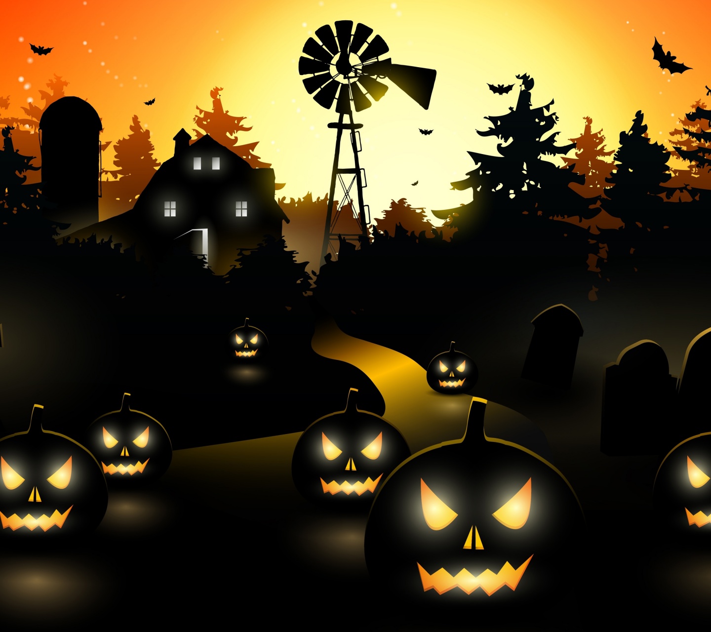 Halloween In Village