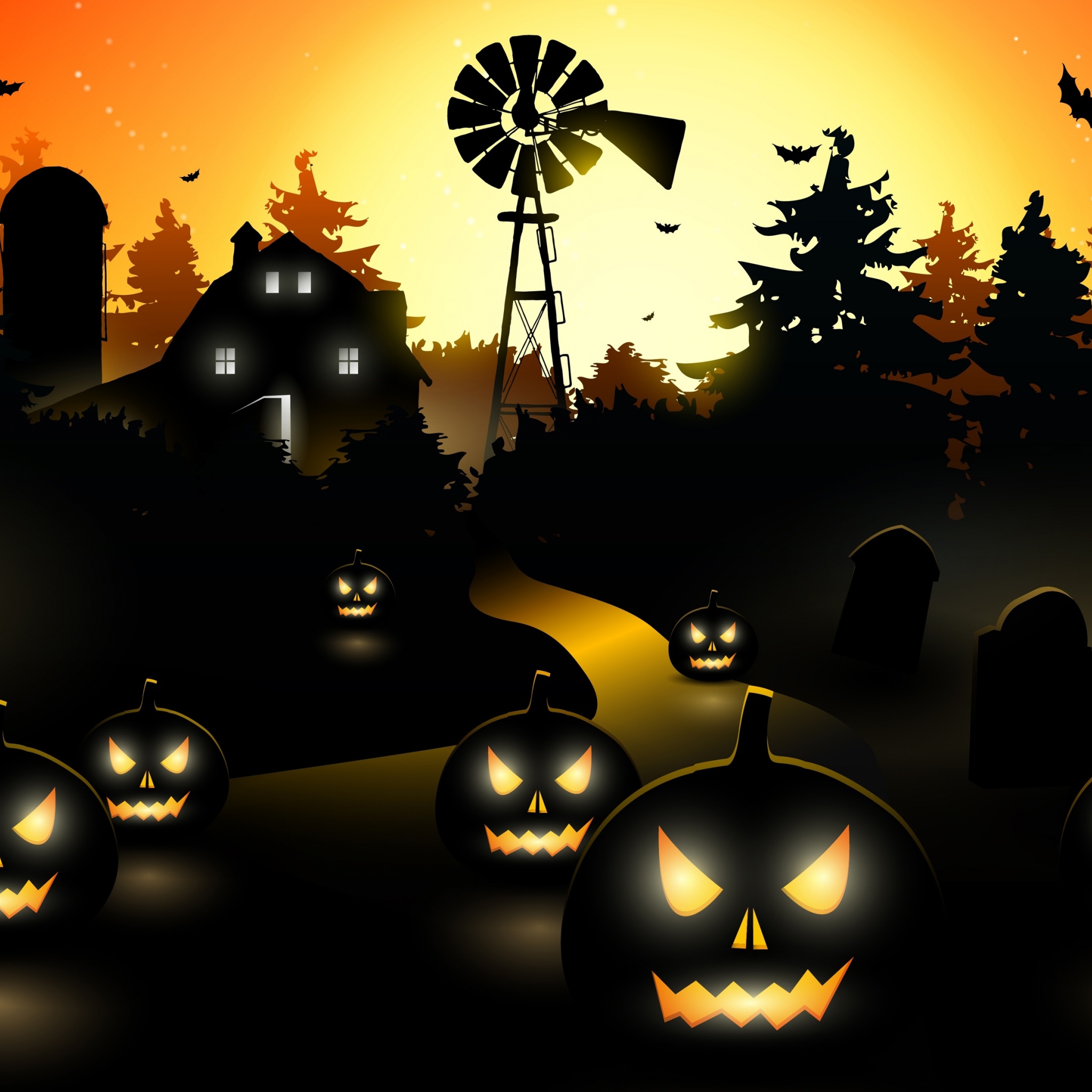 Halloween In Village