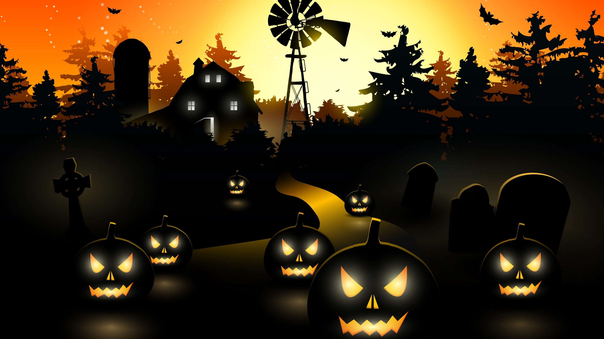 Halloween In Village