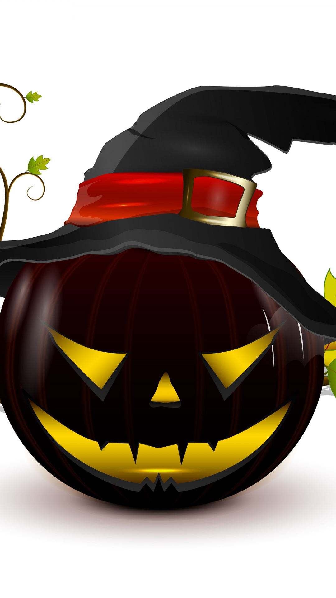 Halloween Pumpkin Hat Trident 3D