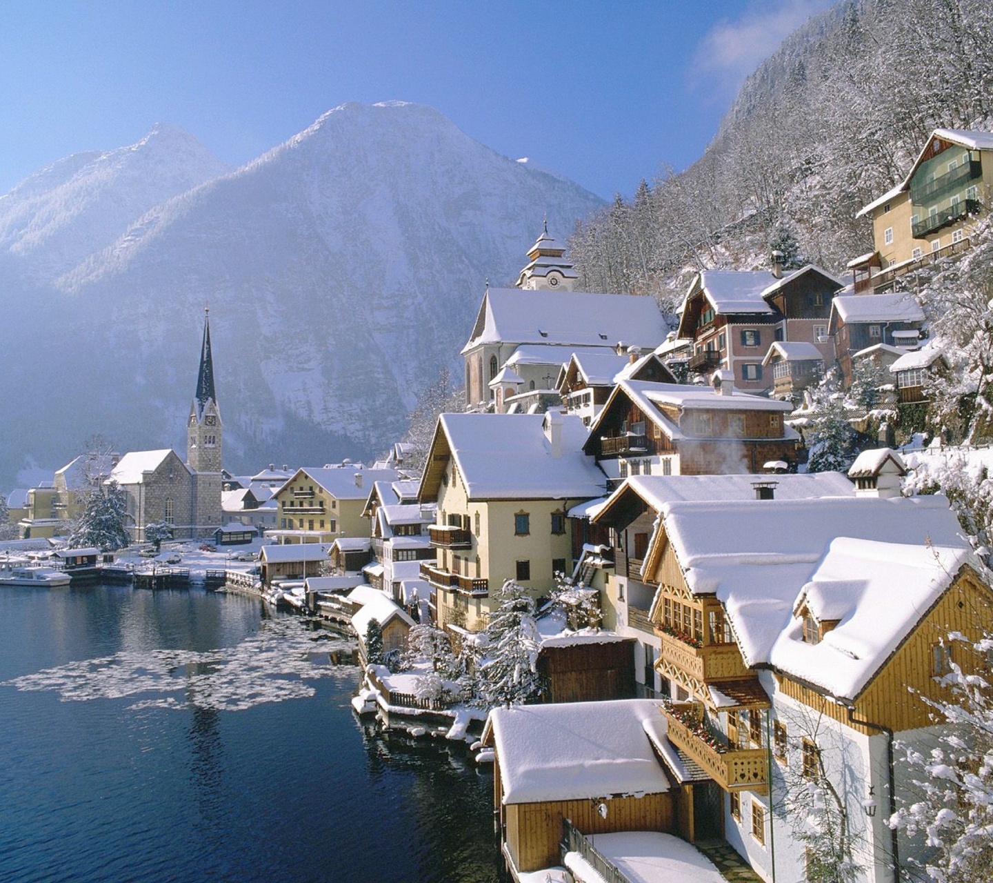 Hallstatt Winter Austria