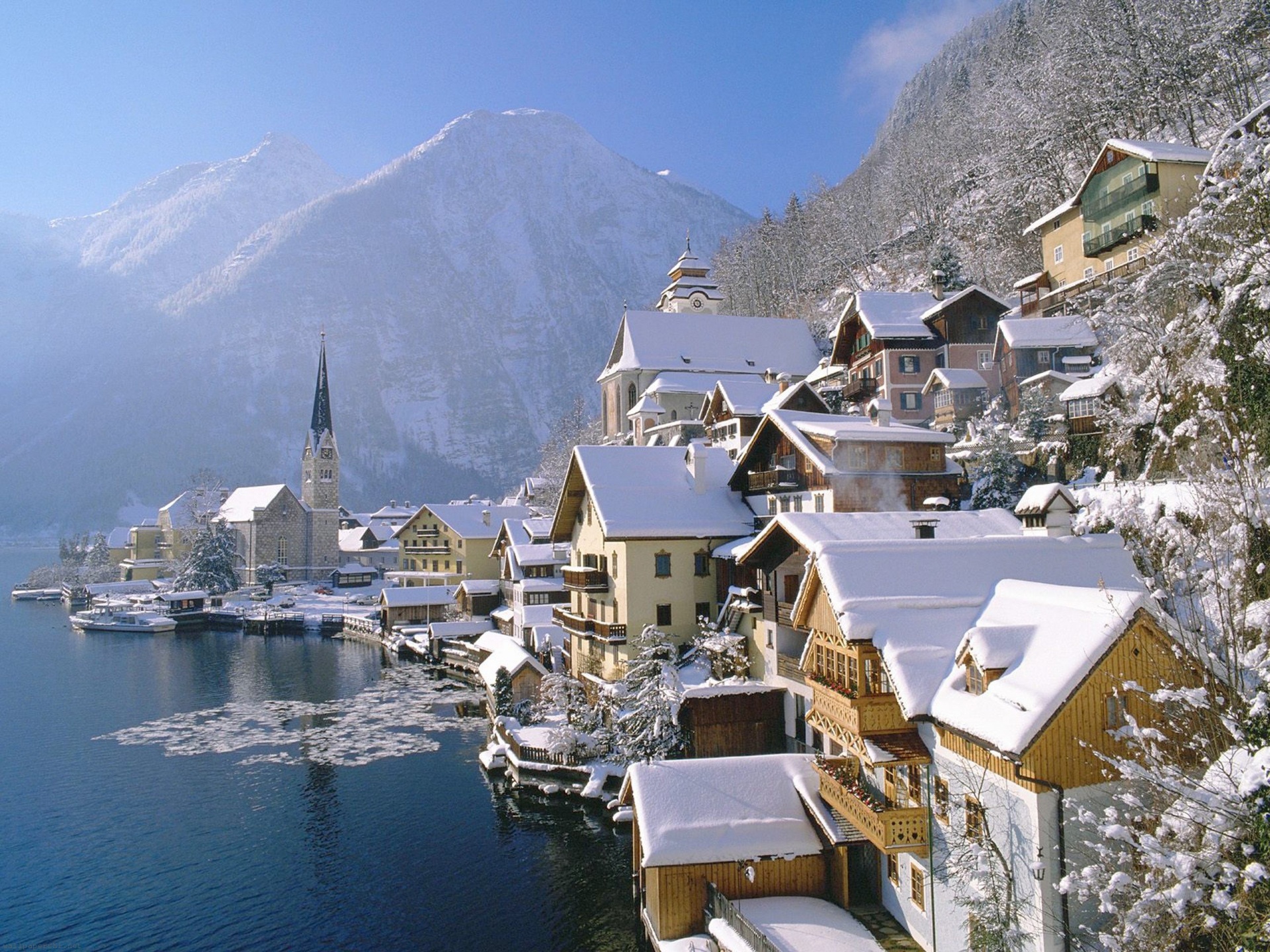 Hallstatt Winter Austria