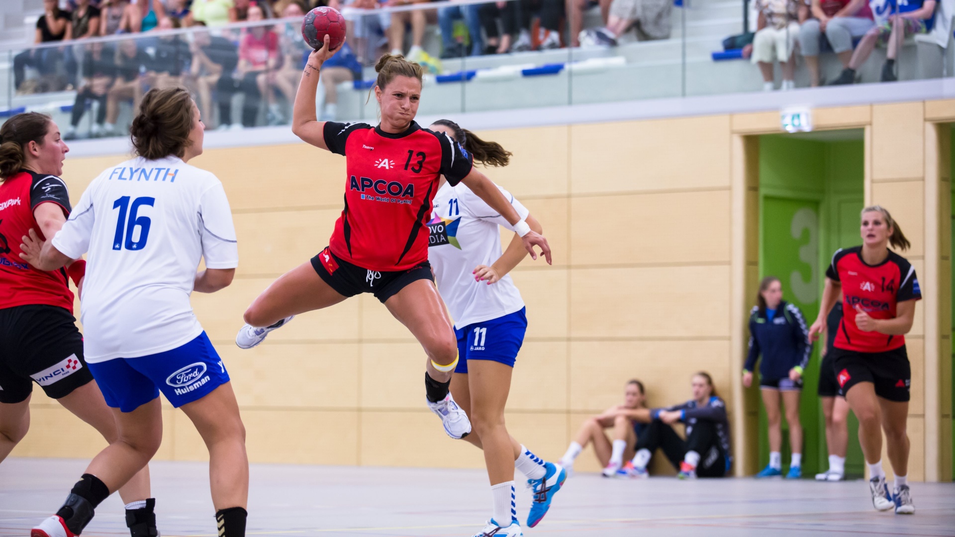 Handball Attack Scene