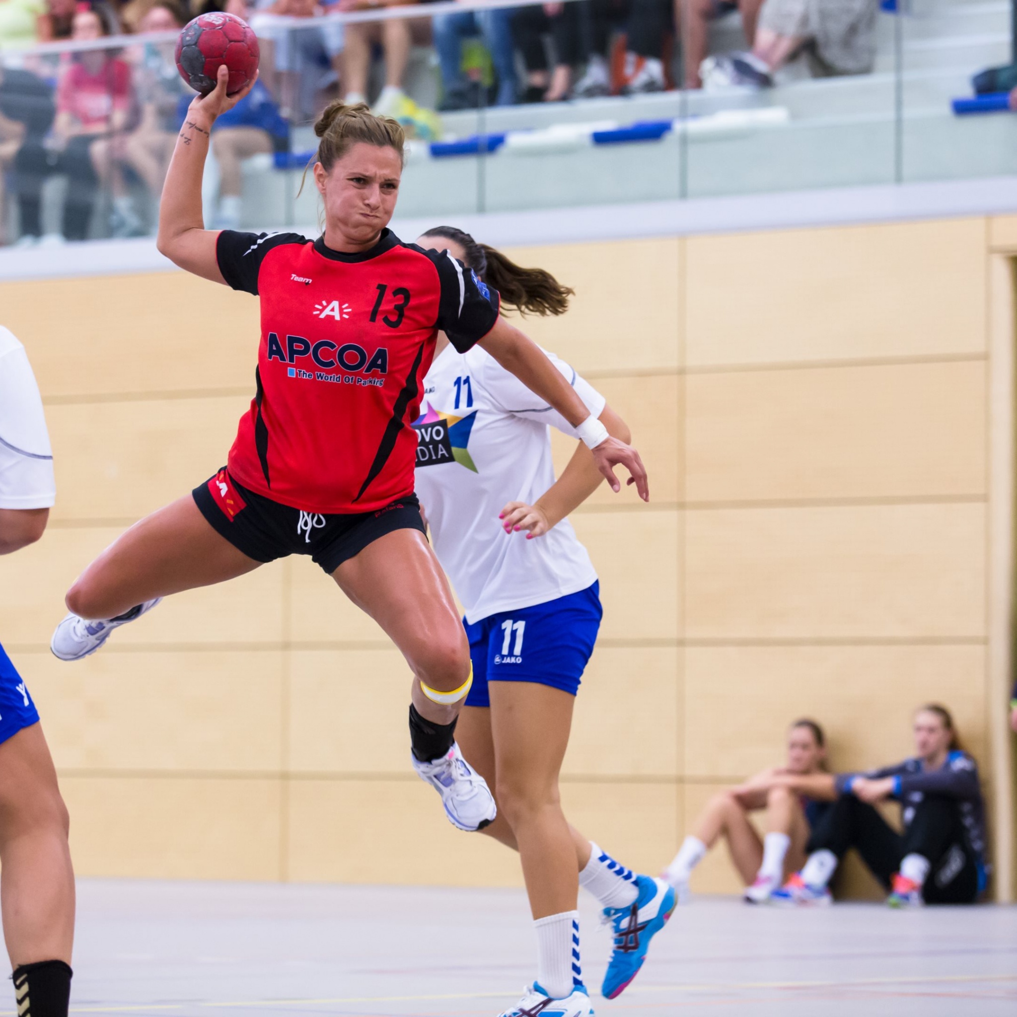 Handball Attack Scene