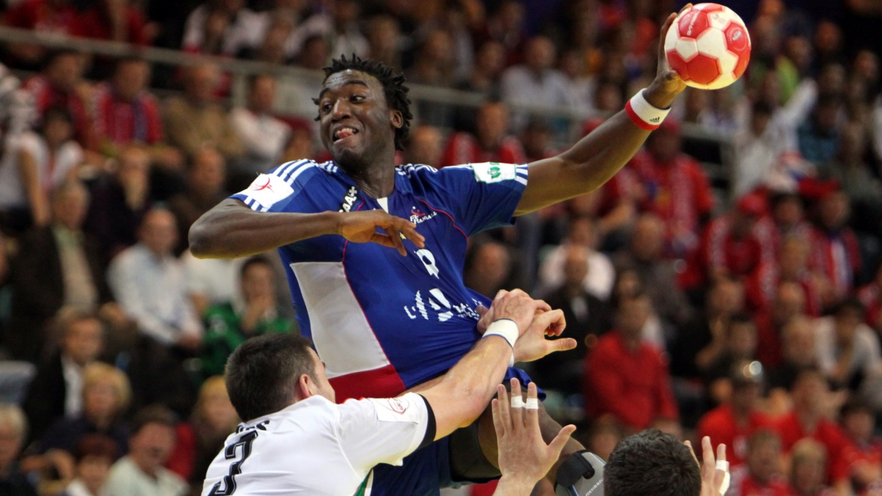 Handball Match - France Vs Hungary