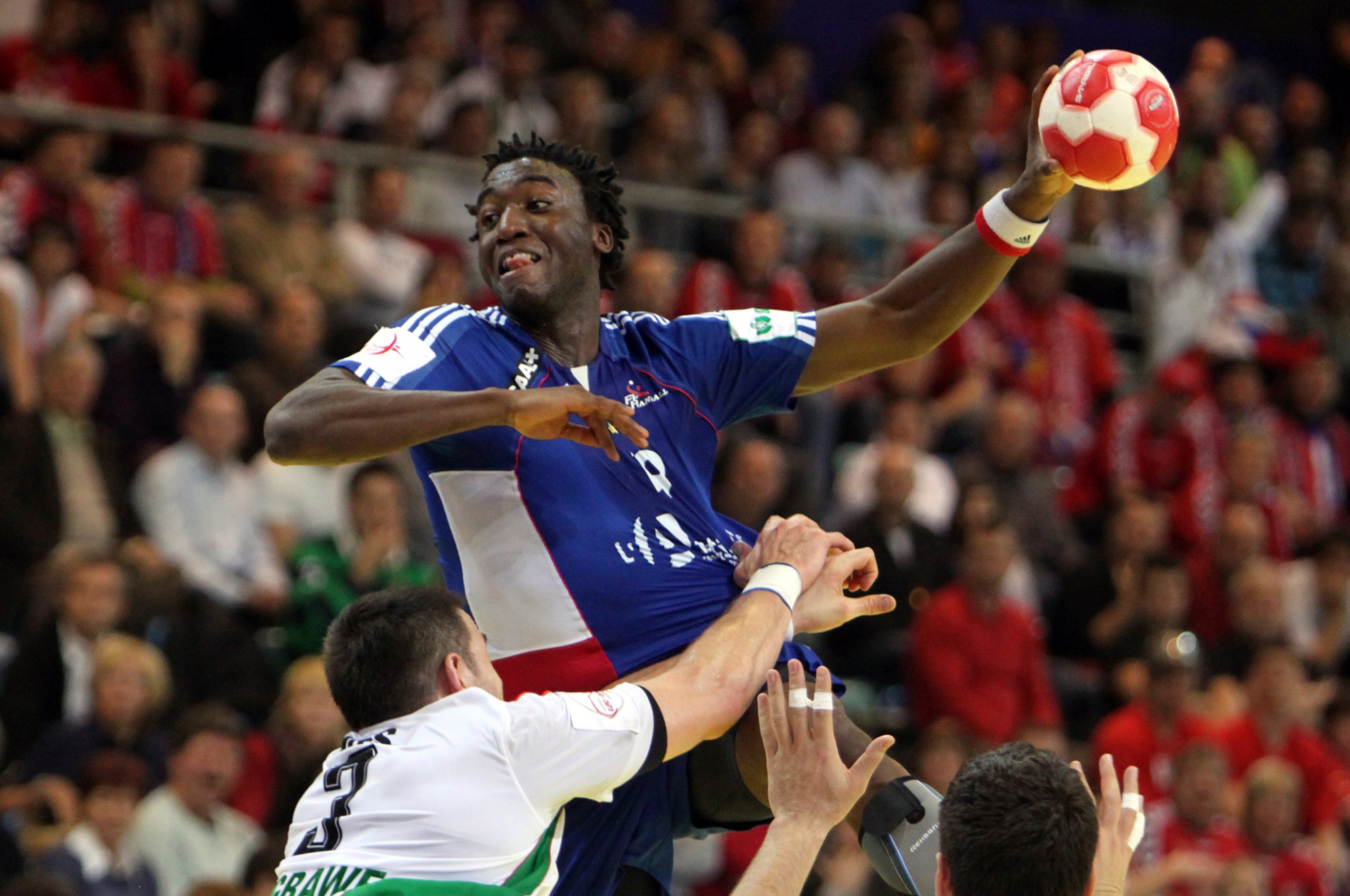 Handball Match - France Vs Hungary