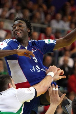 Handball Match - France Vs Hungary